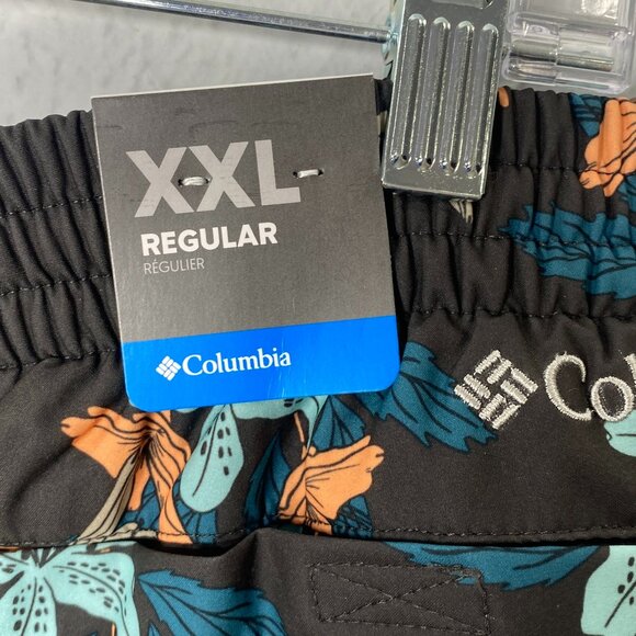 Columbia, NWT, men's XXL, Summertide Stretch printed shorts w/omni-shield/shade. - Picture 6 of 10